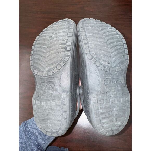 Crocs Black Classic Lined Womens Size 7— Mens Size 5 - Picture 4 of 5